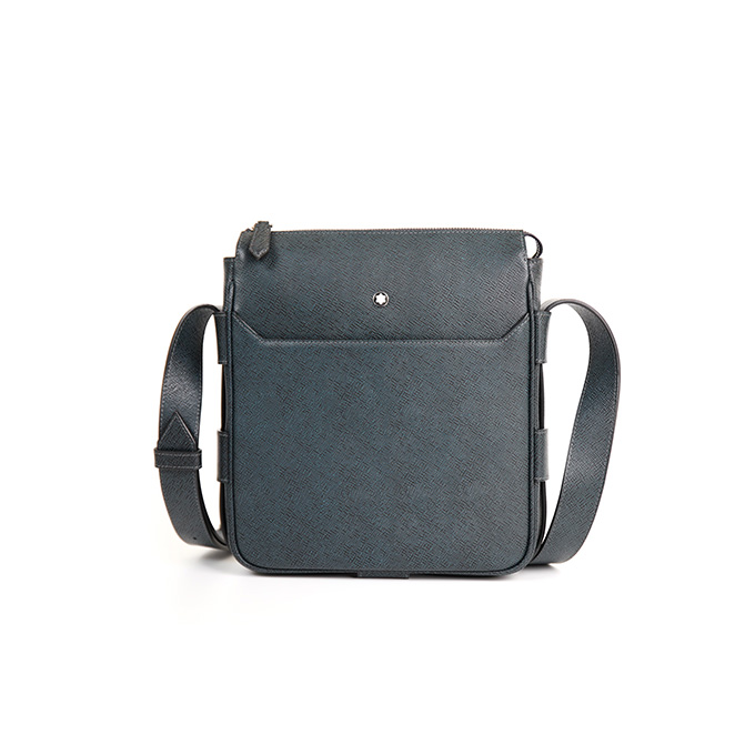 montblanc sartorial leather vertical messenger bag #mb222459